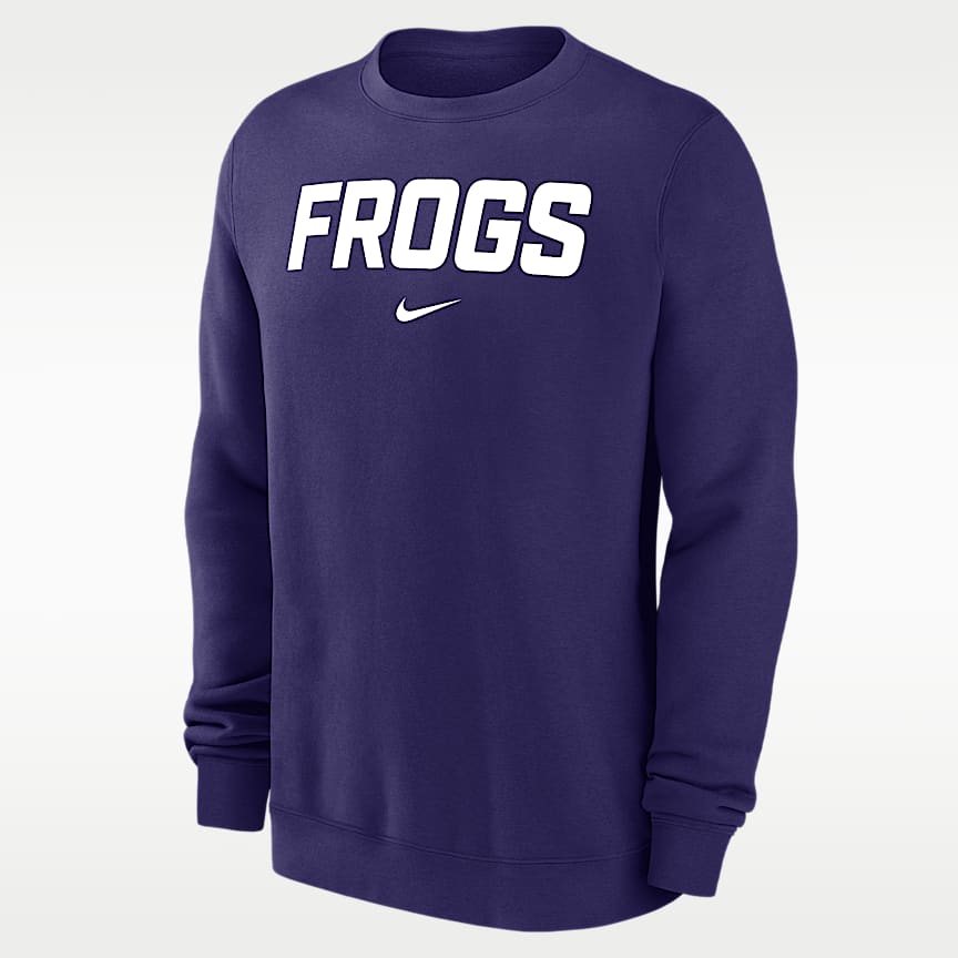 TCU Horned Frogs Men's Nike College T-Shirt. Nike.com